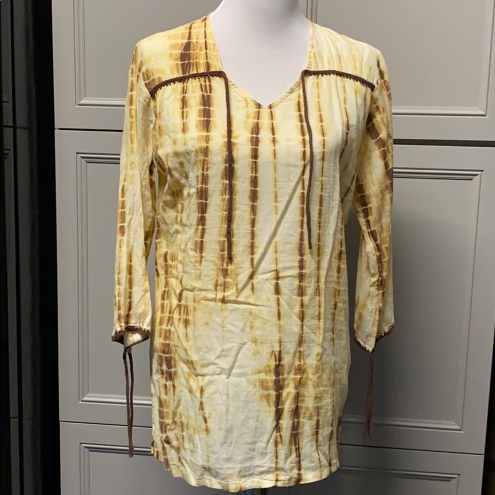 Cotton tie dye tunic